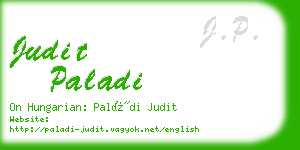 judit paladi business card